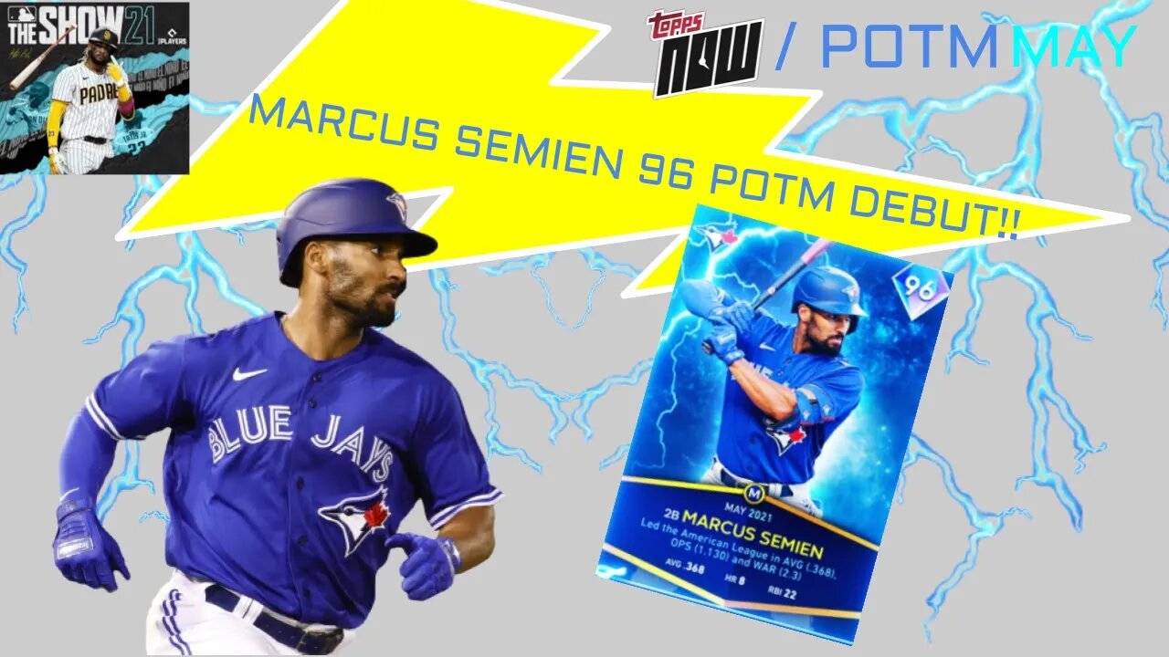 96 POTM MARCUS SEMIEN DEBUT LIGTNING | MLB The Show 21