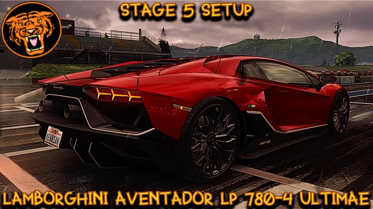 CSR2: LAMBORGHINI AVENTADOR LP 780-4 ULTIMAE: STAGE 5 SETUP