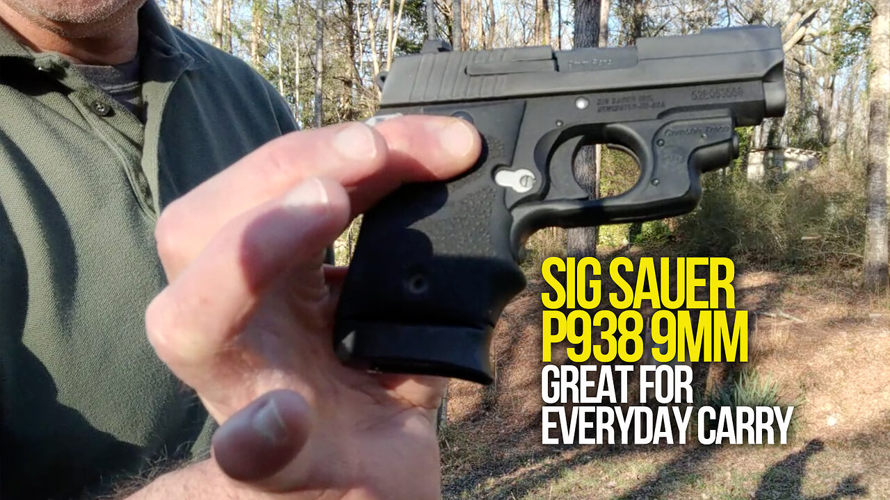 Sig Sauer P938 9MM - Great for everyday carry