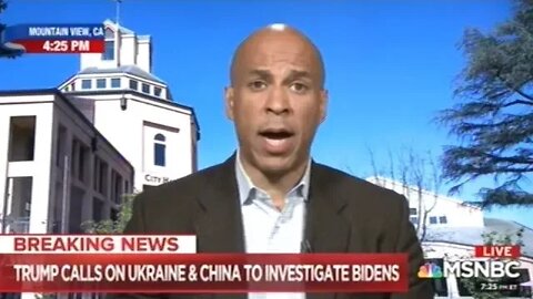 Cory Booker "This Is Absolutely Outrageous And Unacceptable Behavior!"