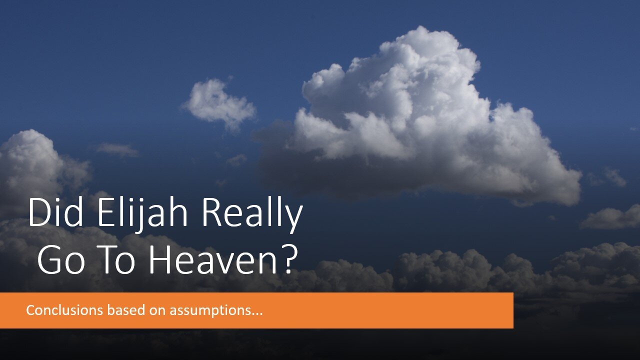 Was Elijah Taken Up to Heaven? How to Read this Bible Verse