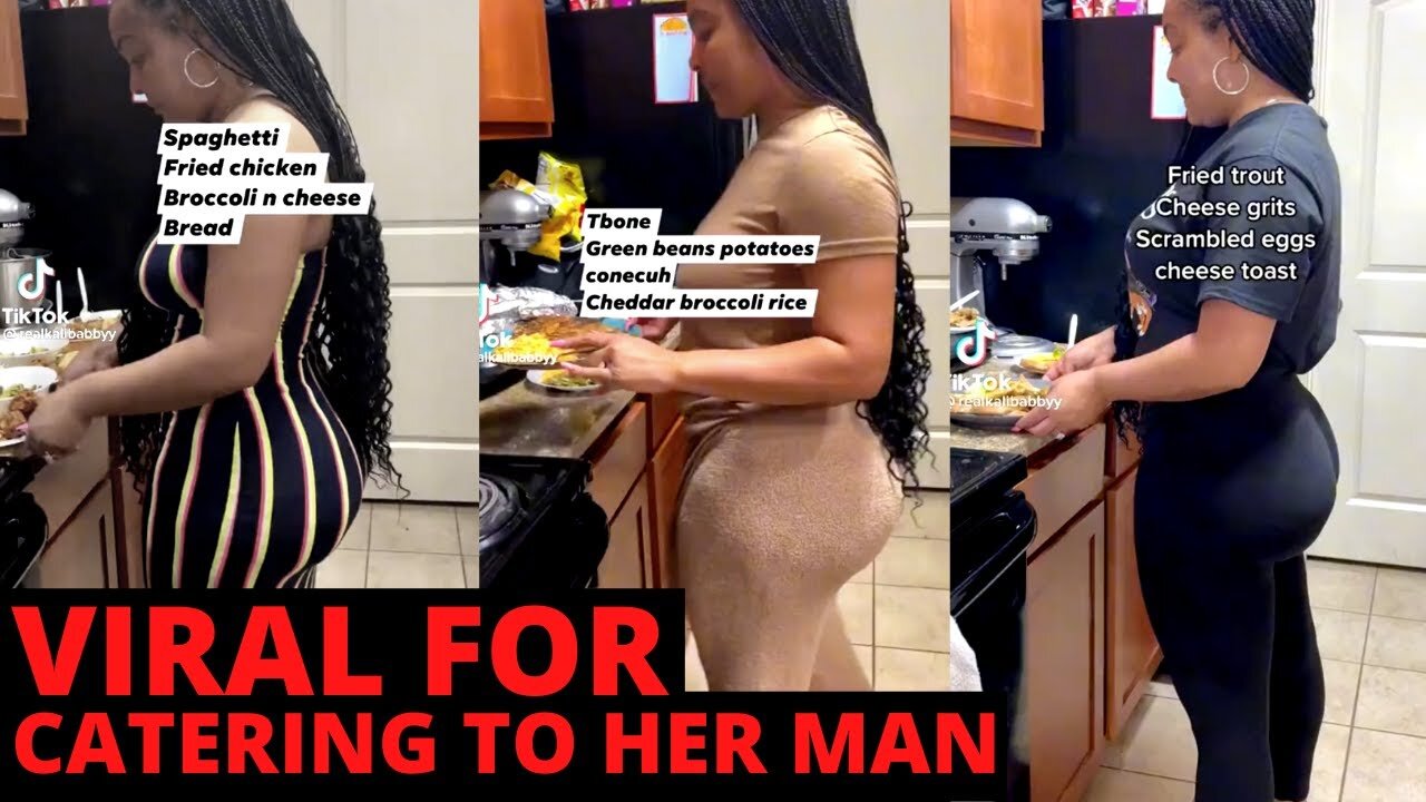 Woman Goes Viral For Cooking & Serving Her Man l The Coffee Pod