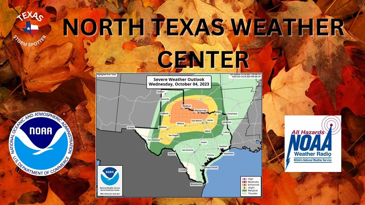 Texas Weather update for Oct 4th, 2023