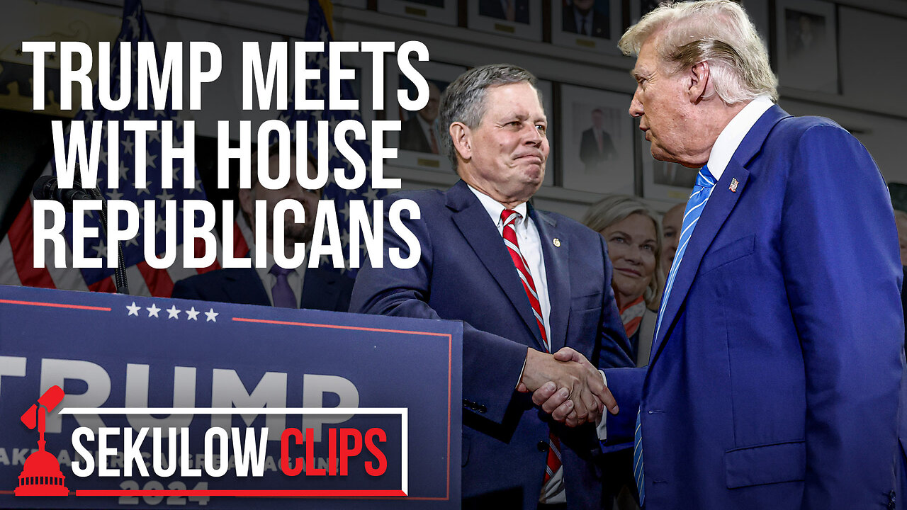 President Trump Meets With House Republicans