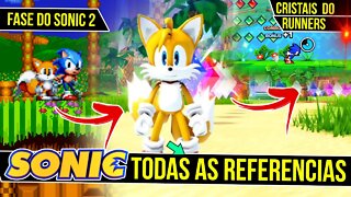 Todas as Referencias do Sonic Speed Simulator #shorts