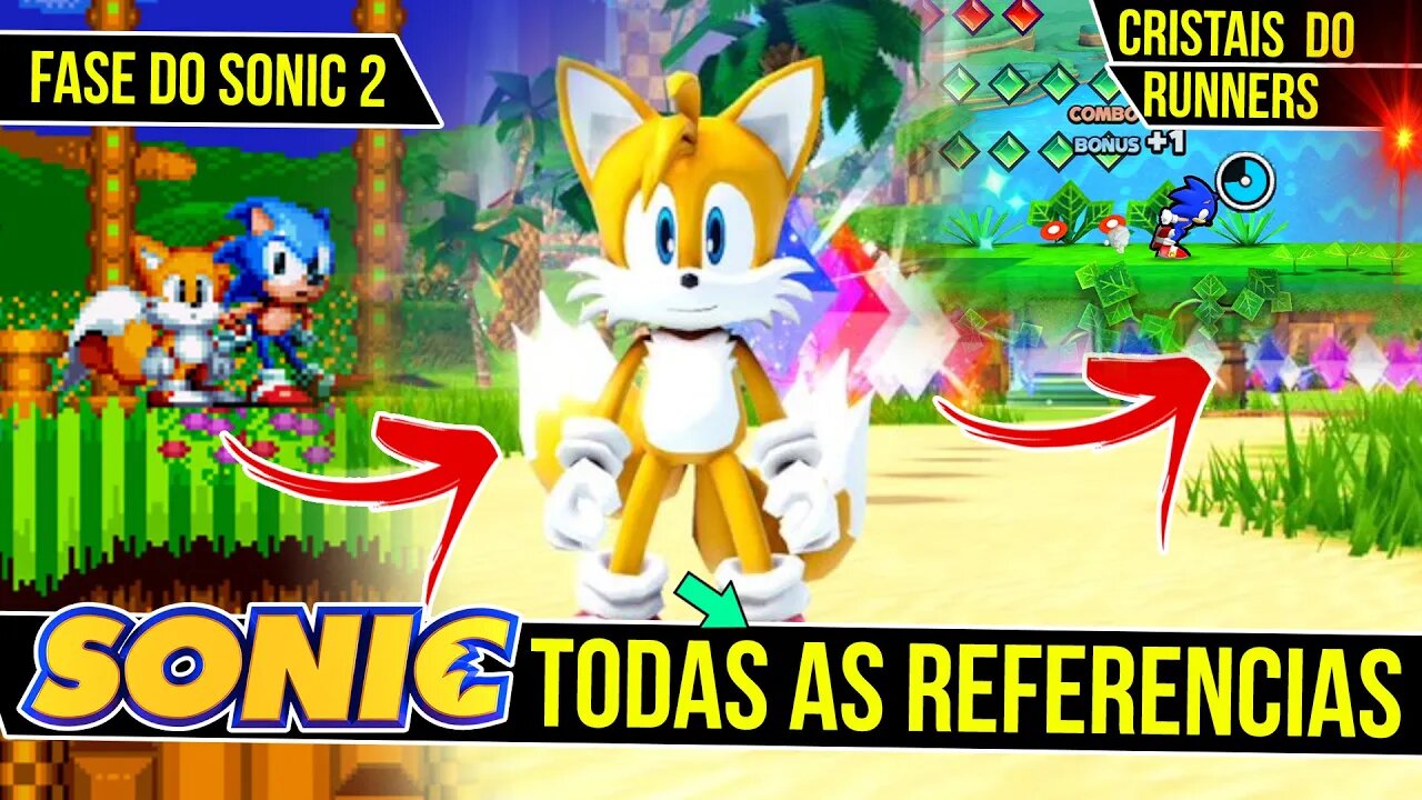 Todas as Referencias do Sonic Speed Simulator #shorts