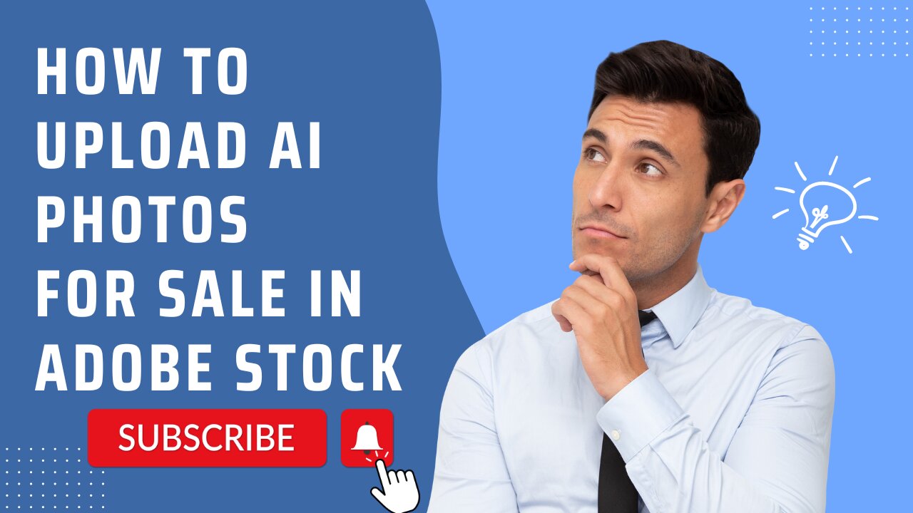 How to upload AI photos for sale in Adobe Stock