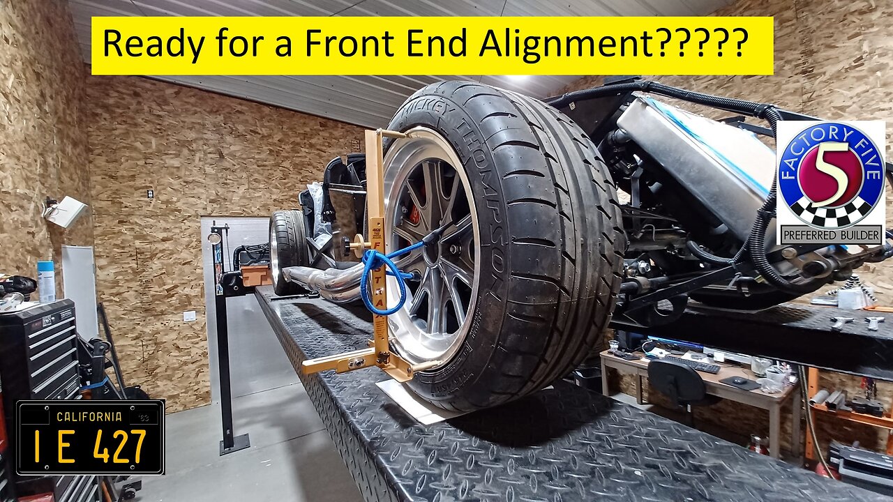 Our Factory 5 Mk4 Prototype Get's a Final Alignment