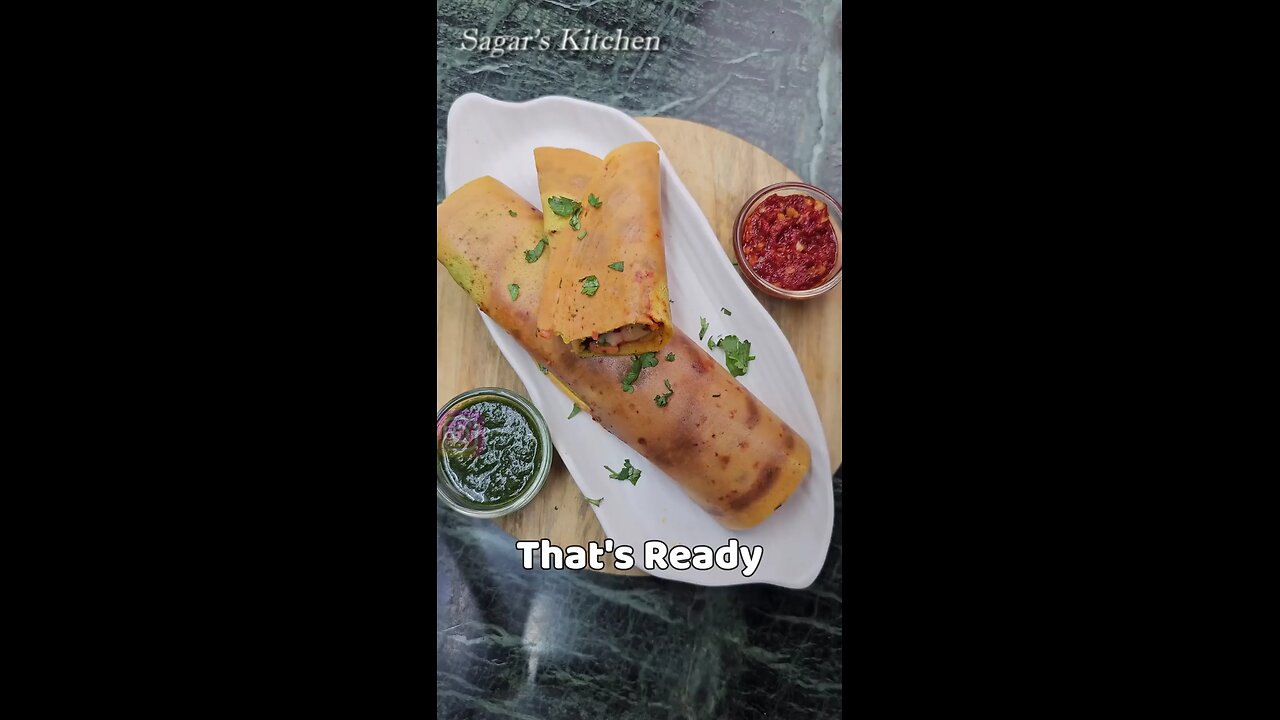 recipe of gram flour chilla in dosa style