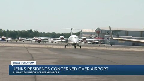 Jenks residents concerned over airport expansion plans