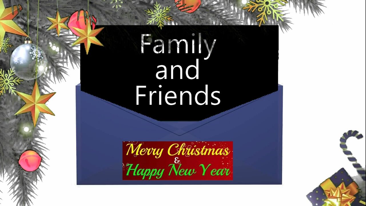 Merry Christmas and Happy New Year