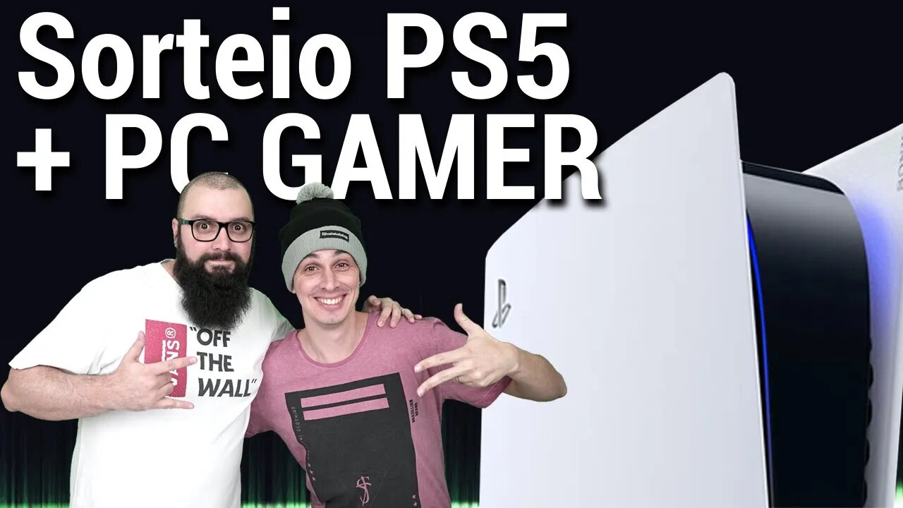 SORTEIO PC GAMER E PLAYSTATION 5??