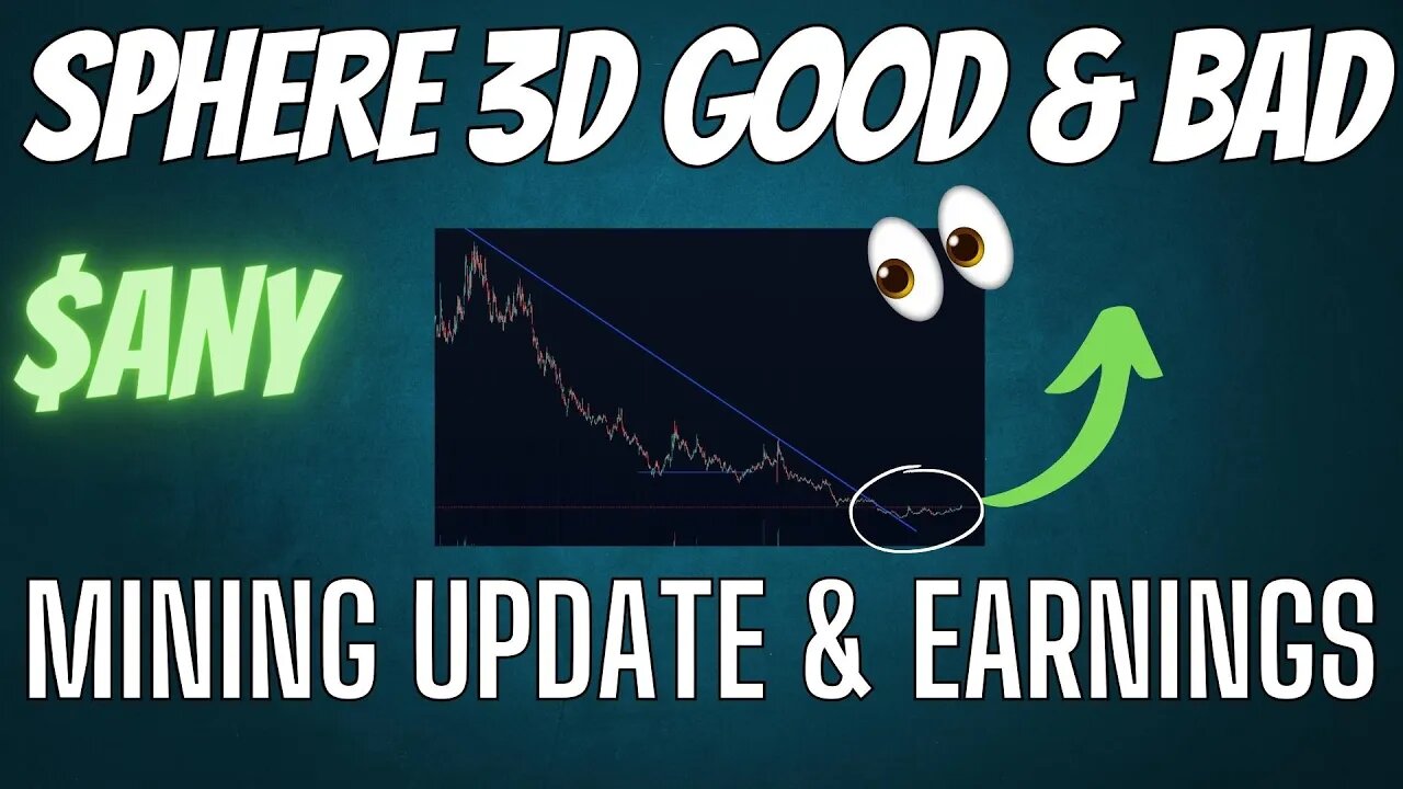 Sphere 3D Stock Lets Talk Earnings And Bitcoin Production - ANY