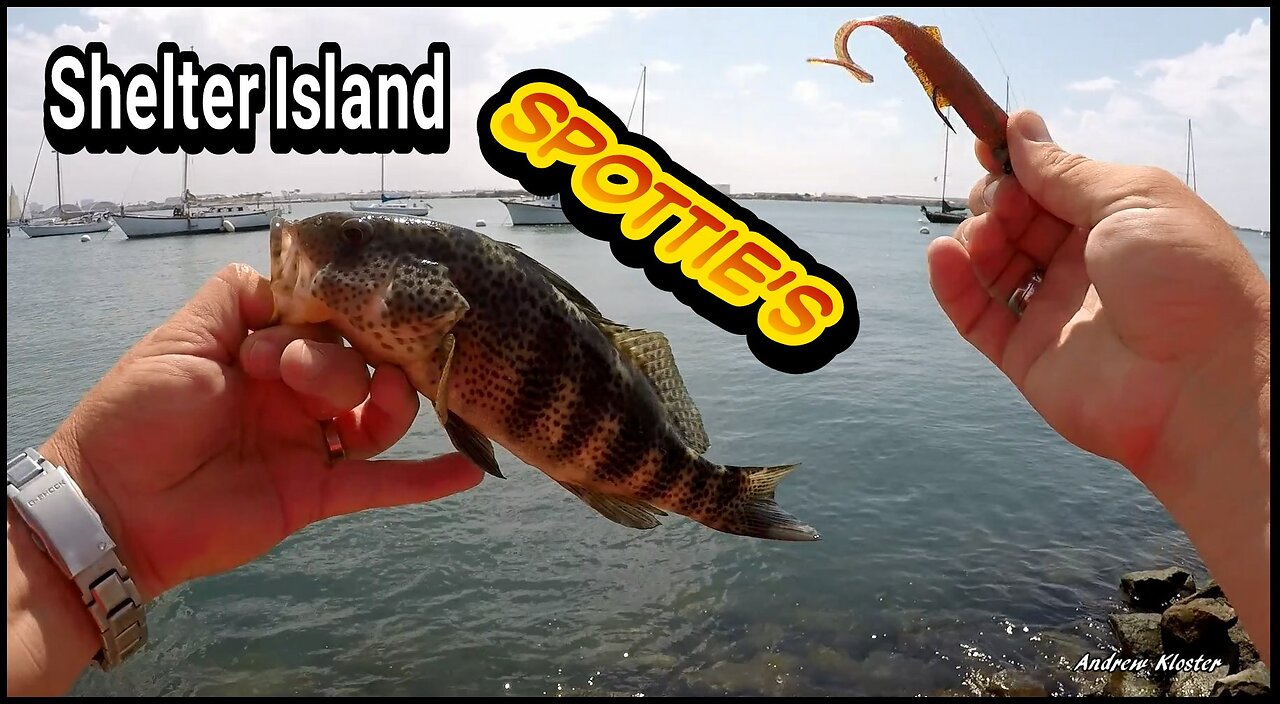 (40) 10/21/2017 - Catching some Spotted Bass "Spottie's" at Shelter Island