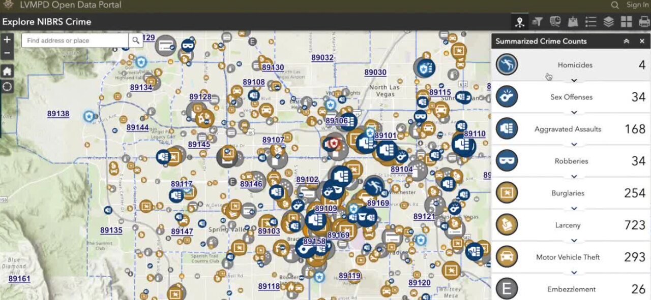 LVMPD introduces Open Data Portal to help police detect and fight crime