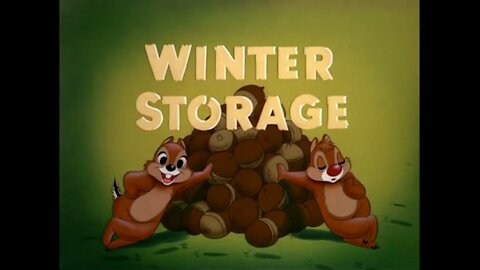 "Winter Storage" - starring Donald Duck and Chip and Dale