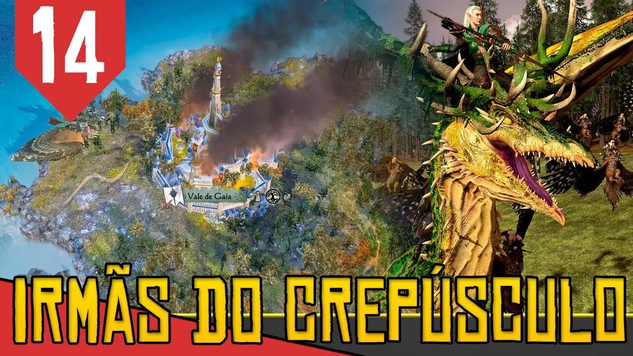 SUPREMACIA DO PAU - Total War Warhammer 2 Irmãs do Crepúsculo #14 [Gameplay PT-BR]