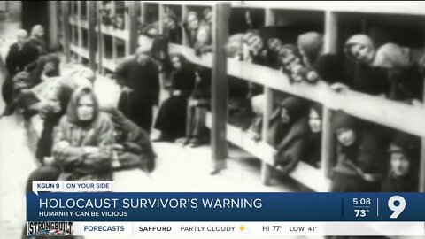 Holocaust survivor in Tucson bears witness to the horrors humans can inflict