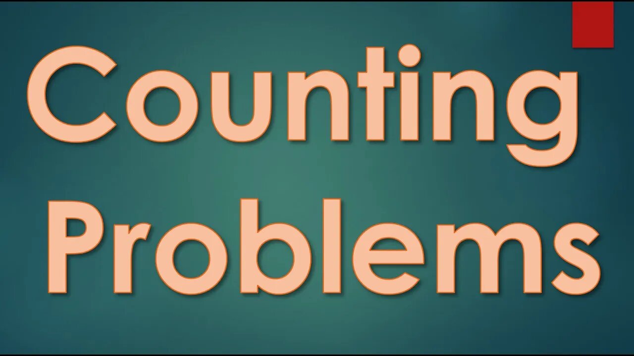 Counting Problems