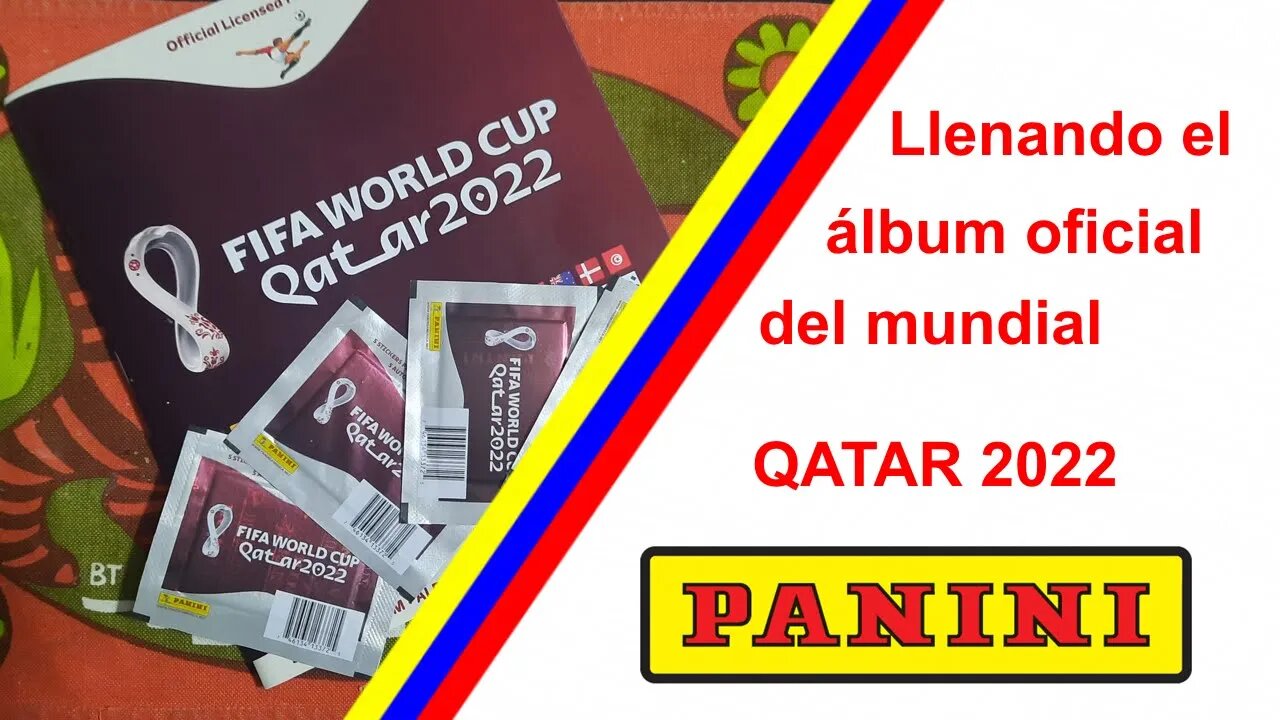 Mis primeras barajitas del álbum Panini "Mundial Qatar 2022"