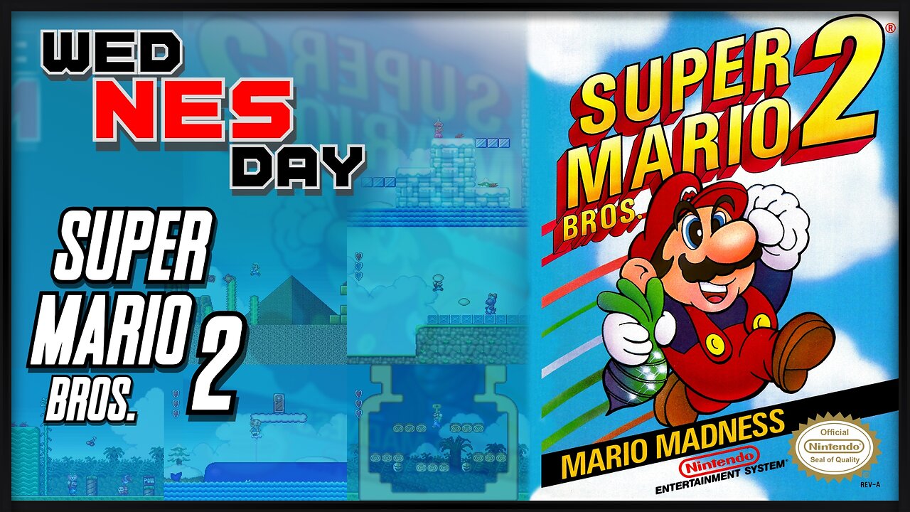 wedNESday - Super Mario Bros. 2 - (Nintendo Playthrough)