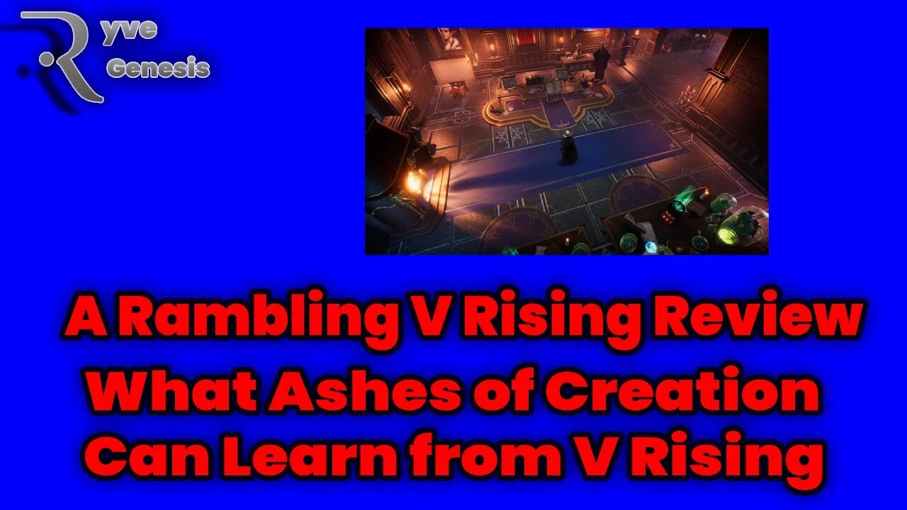 V Rising Review & What Ashes of Creation can learn from V Rising's combat