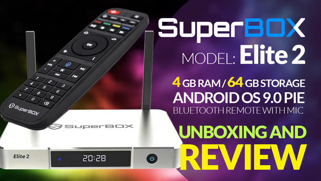 Superbox Elite 2 4GB RAM 64GB Storage Unboxing And Review