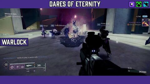 Destiny 2 Voidwalker Warlock | Xbox Live | Dares of Eternity