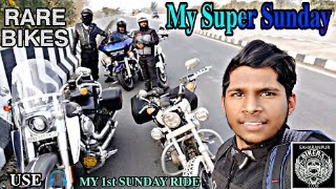 My First Sunday Ride || RARE BIKES || SAHARANPUR BIKERS CLUB || LUXRIDER