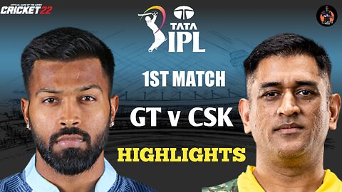 GT vs CSK || IPL 1st match highlights 2023