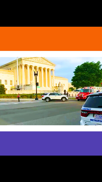 Guy Sets Himself On Fire In Front of SCOTUS