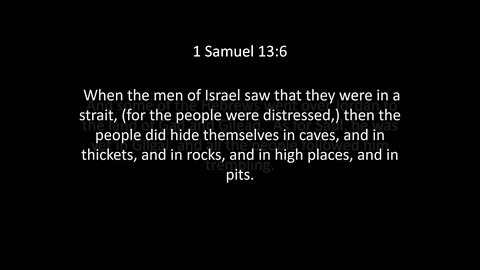 1st Samuel Chapter 13