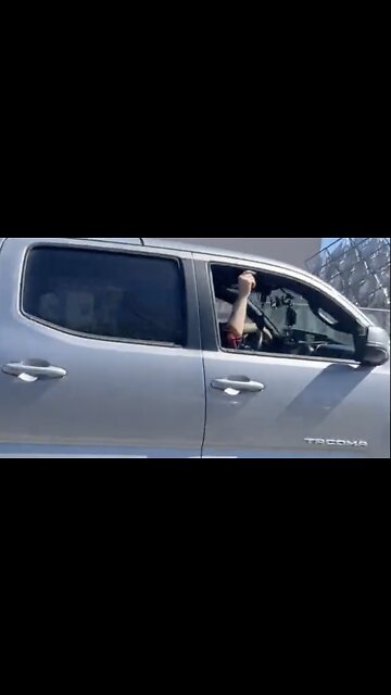 Triggered Local Yells at the People's Convoy in DC