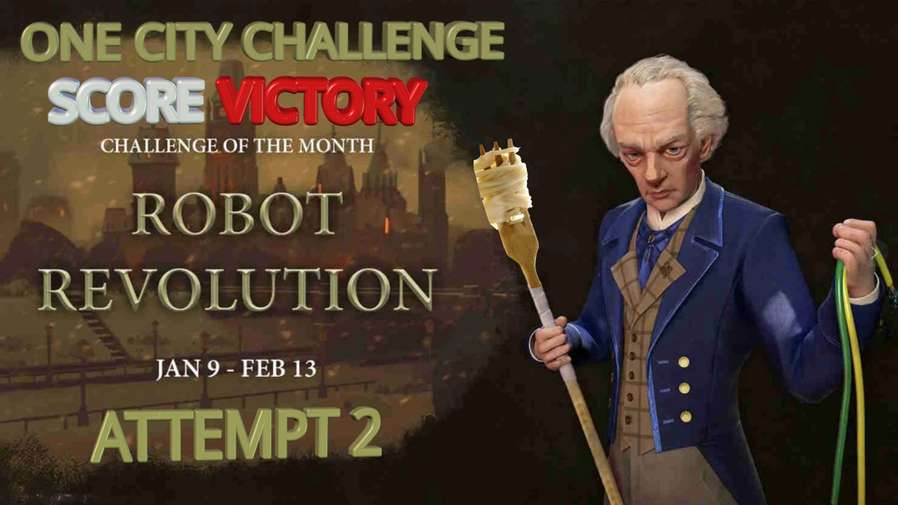 ONE CITY CHALLENGE Score Victory Attempt 2-Robot Revolution