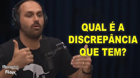 EDUARDO BOLSONARO COMENTA SOBRE RACHADINHA | MOMENTOS FLOW