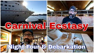 You Can't Have This Room! | Ecstasy Last Night & Debarkation