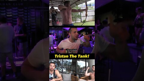 Tristan Tate is a Tank! #tristantate #party #lit #tate