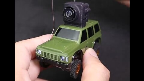 Micro 4WD FPV RC Car SNT Y60 Underwater with Camera _ The H Lab #shorts