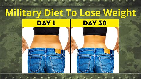 3-Day Military Diet To Lose Weight As Fast As Possible