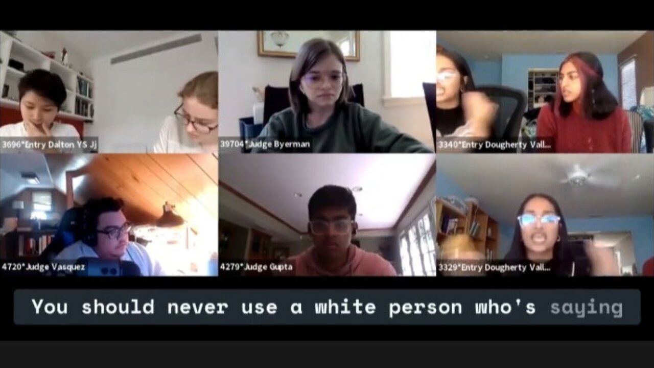 NEVER USE A WHITE PERSON