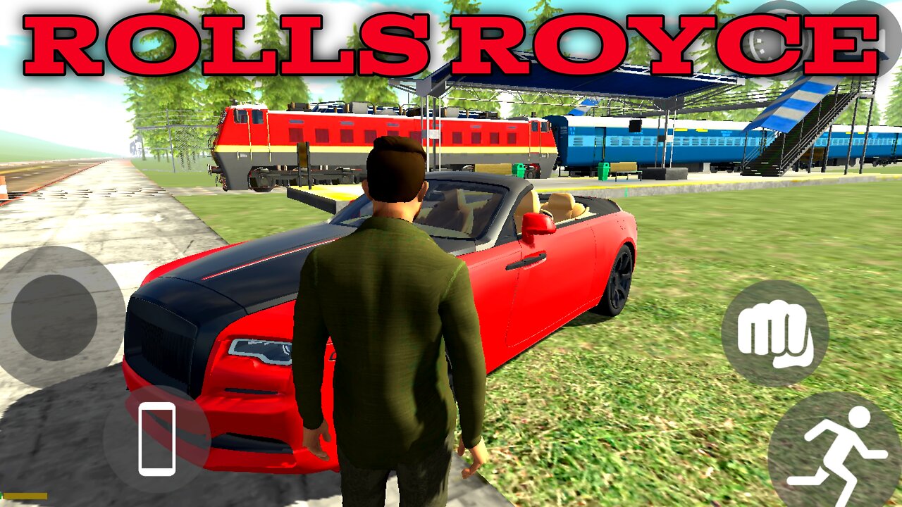 Rolls Royce car | Indian bikes driving 3d game| Nikhil gaming life