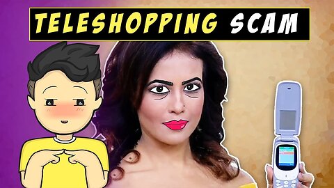 TELESHOPPING SCAM | FUNNY ANIMATION STORY