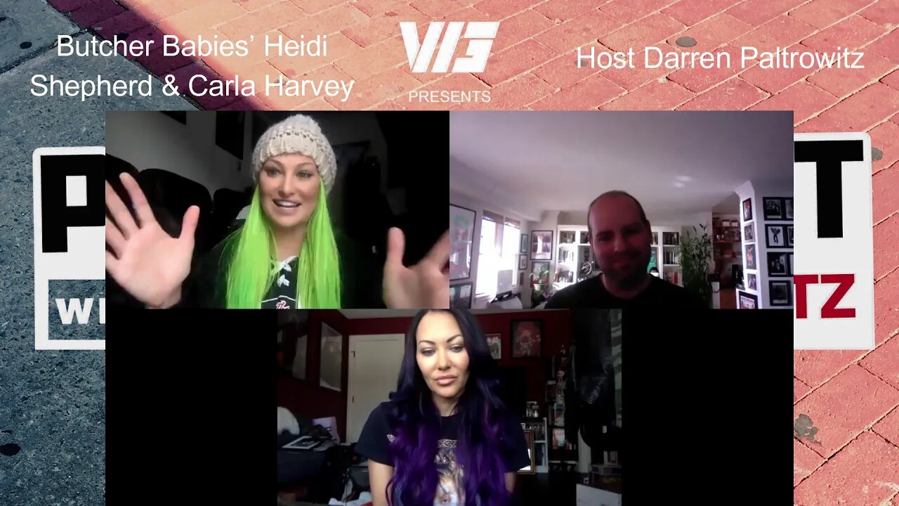 Butcher Babies' Heidi Shepherd & Carla Harvey interview with Darren Paltrowitz