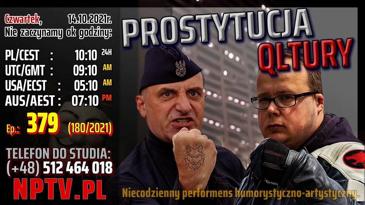 PROSTYTUCJA QLTURY - Olszański, Osadowski NPTV (14.10.2021)
