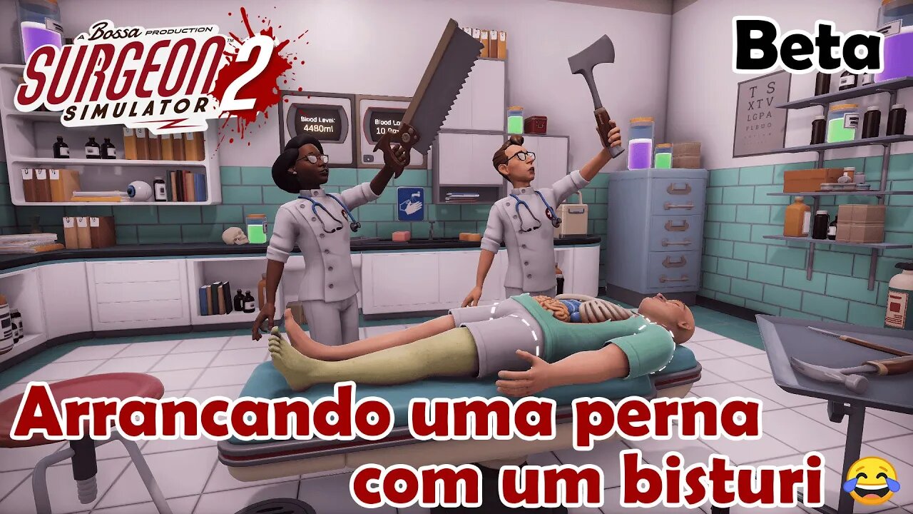 Novo Surgeon Simulator 2 Gameplay PT-BR (Beta fechado)