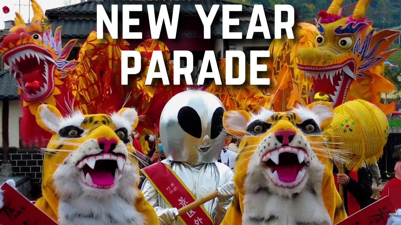 Mexin Wine Town Welcomes Year of the Tiger with Parades and Lanterns