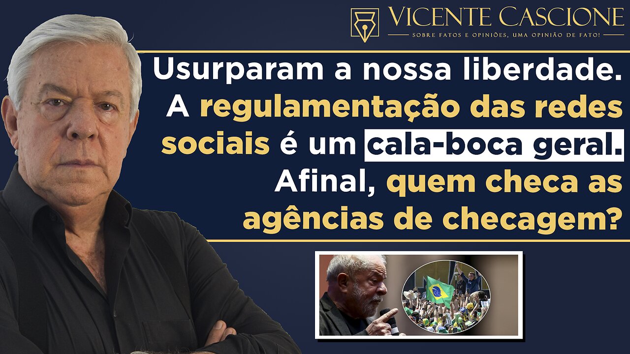 LULA E O "COMBATE À DESINFORMAÇÃO". ENTENDA A ANTIGA ESTRATÉGIA TIRÂNICA PARA CENSURAR O POVO.