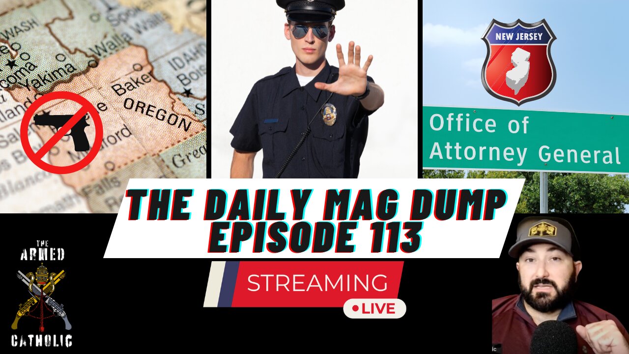 DMD #113-OR Gun Laws "Constitutional"| Mass Police Chiefs Slam Gun Control Bill | 7.17.23