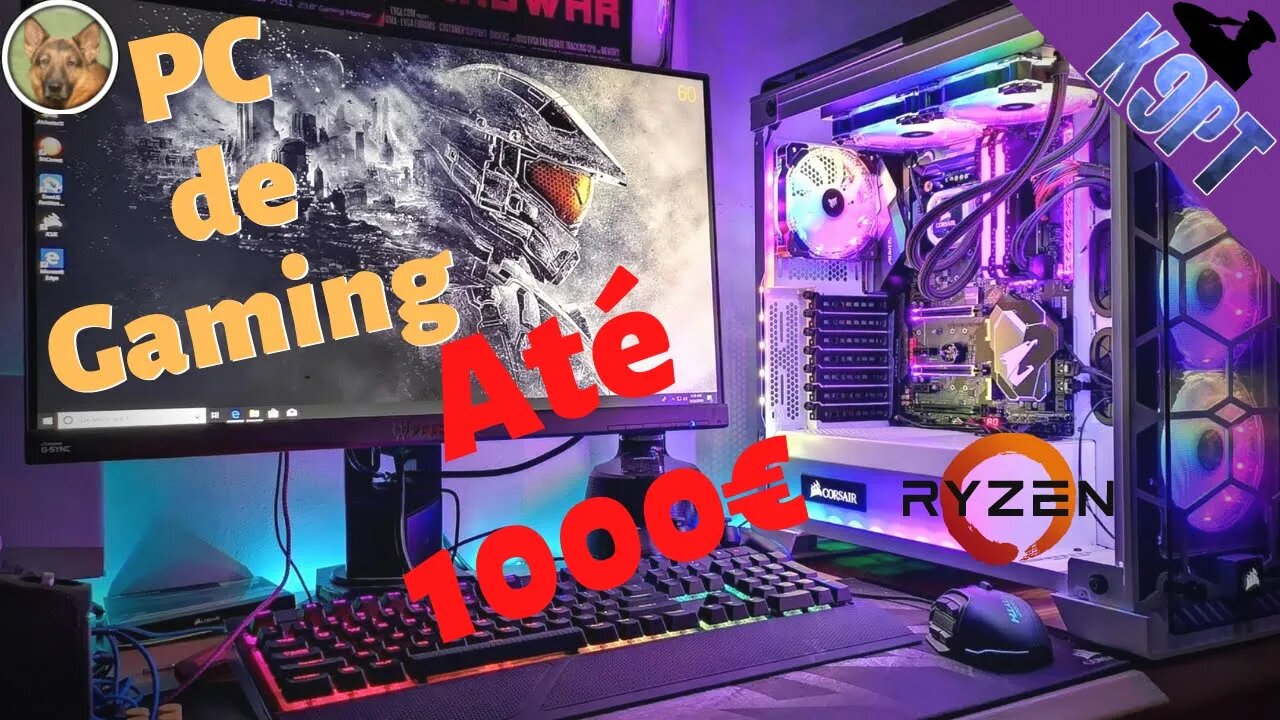 Pc Gaming, até 1000€, Build AMD