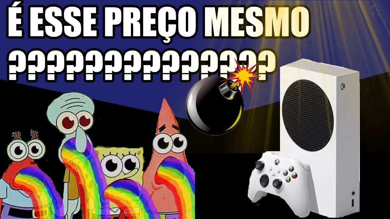 BOOOMBAAAA!!!!! REVELADO NOVO PREÇO DO NOVO "XBOX SERIES S" E VAI TE DEIXAR DE BOCA ABERTA...